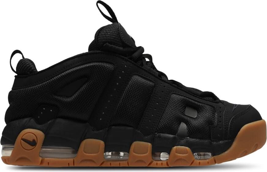 Nike Uptempo Heren Schoenen Zwart Maat: 42.5 Leer Foot Locker - Foto 2