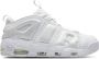Nike Uptempo Heren Schoenen Wit Maat: 40.5 Leer Foot Locker - Thumbnail 2