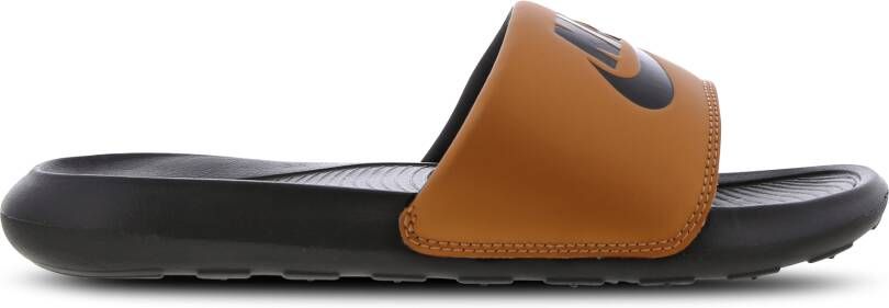 Nike Victori One Slipper voor dames Black Metallic Copper Black Dames - Foto 2