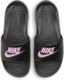 Nike Zwarte Slide Pantoffels met Arctic Pink Detail Black Dames - Thumbnail 3
