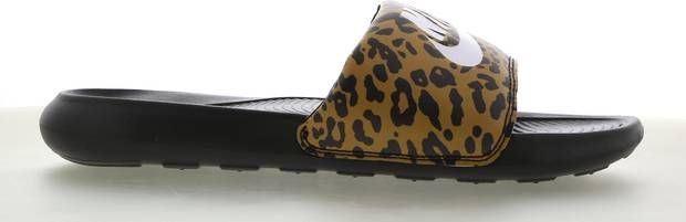 Nike Gedrukte Slide Pantoffels Chutney Wit Zwart Yellow Dames - Foto 8