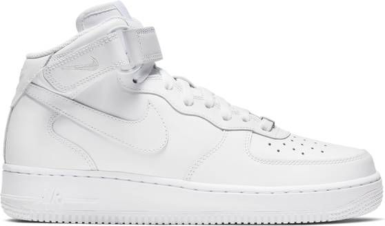 Nike Air Force 1 Mid 07 Triple Black Heren Sneakers Schoenen Zwart CW2289 - Foto 18