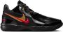 Nike LeBron Zoom Ampd Basketbalschoen Zwart Goud Rood Black Heren - Thumbnail 3