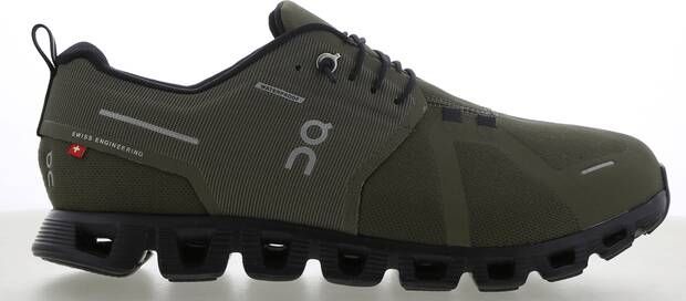 ON Running Cloud 5 WP Waterproof Heren Hardloopschoenen Running Schoenen Sportschoenen Olive Black - Foto 13