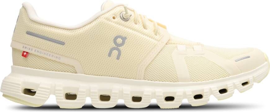 On Cloud Sneakers Dames Beige Mesh Synthetisch - Foto 4