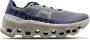 On Cloudm ster Dames Schoenen Blauw Maat: 40.5 Mesh Synthetisch Foot Locker - Thumbnail 5