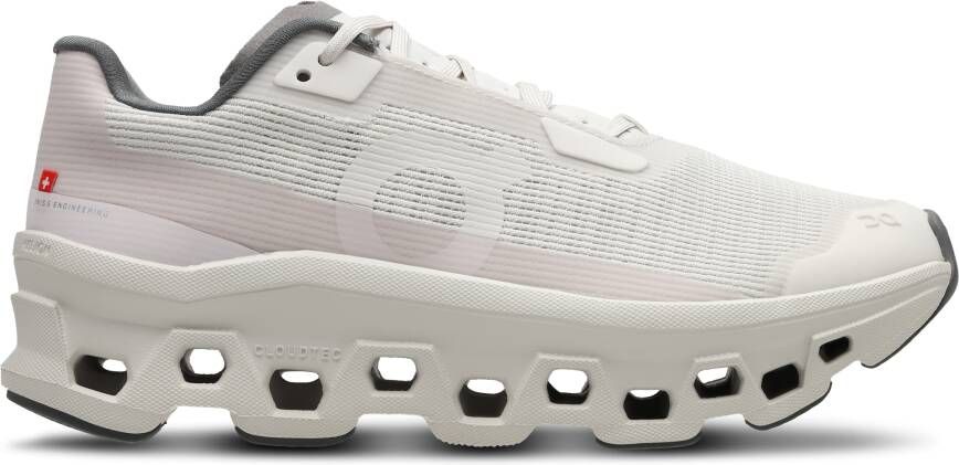 On Cloudm ster Dames Schoenen Wit Maat: 37.5 Mesh Synthetisch Foot Locker