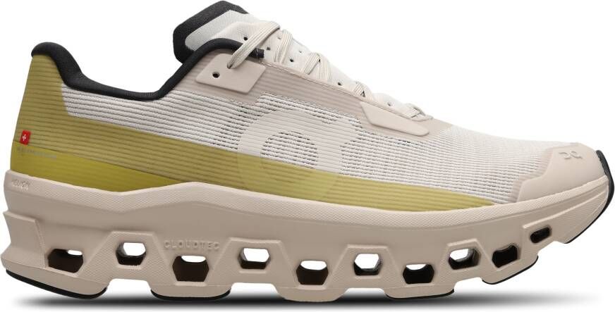 On Cloudm ster Heren Schoenen Zilver Maat: 41 Polyester Foot Locker