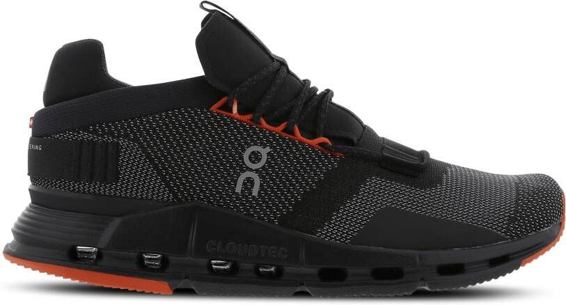 ON Running Cloudnova Hardloopschoenen Black Heren - Foto 1