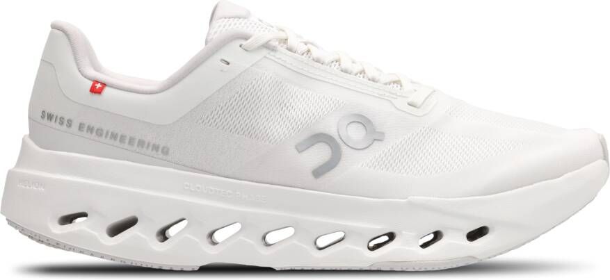 On Cloudsurfer Next Sneakers Heren Wit Mesh Synthetisch