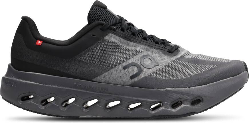On Cloudsurfer Next Sneakers Heren Zwart Mesh Synthetisch