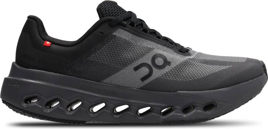 On Cloudsurfer Next Sneakers Dames Zwart Mesh Synthetisch