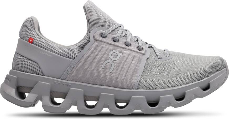 On Cloudswift Sneakers Heren Grijs Mesh Synthetisch