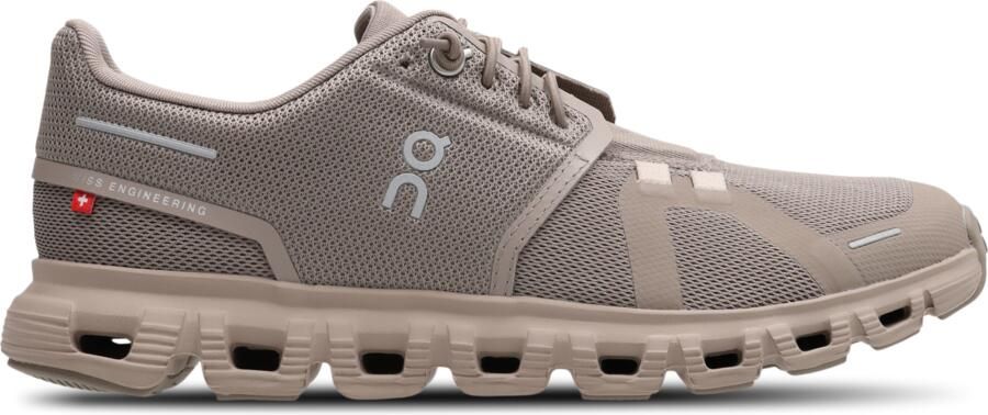 On Cloud Sneakers Dames Bruin Mesh Synthetisch - Foto 2