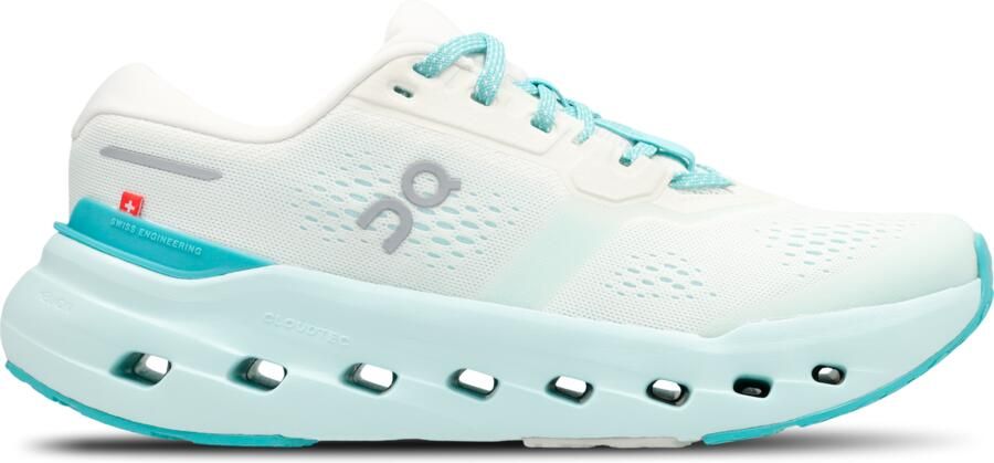 On Women's Cloudrunner 3 Hardloopschoenen ivory aquamarine