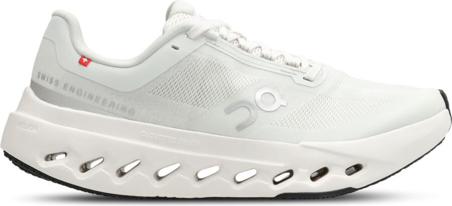 On Cloudsurfer Sneakers Dames Zilver Mesh Synthetisch - Foto 2
