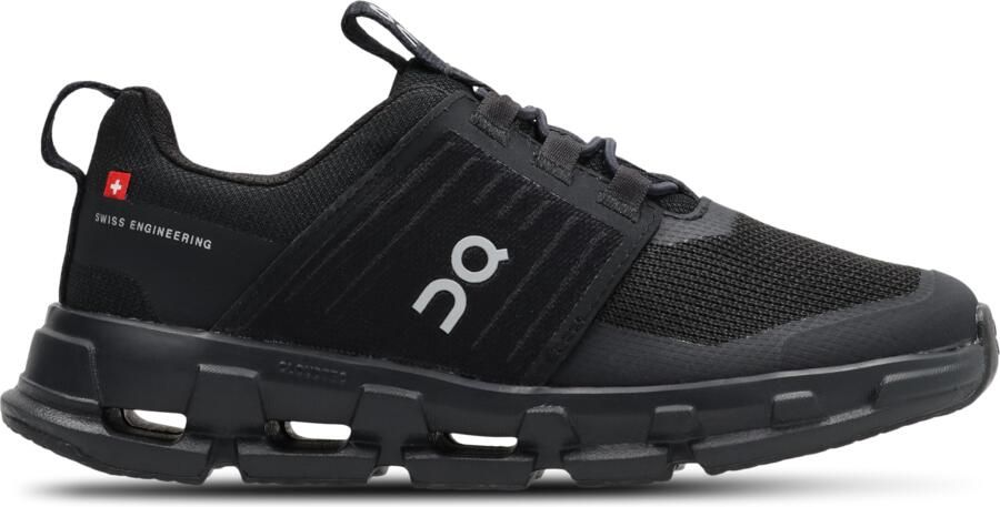 On Cloudswift Peuterschoenen Zwart Plastic