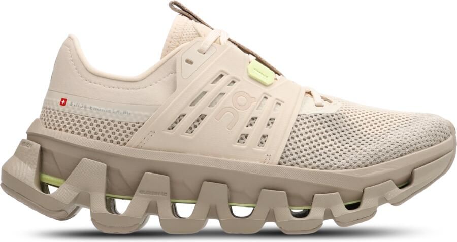 On Cloudswift Sneakers Dames Beige Mesh Synthetisch