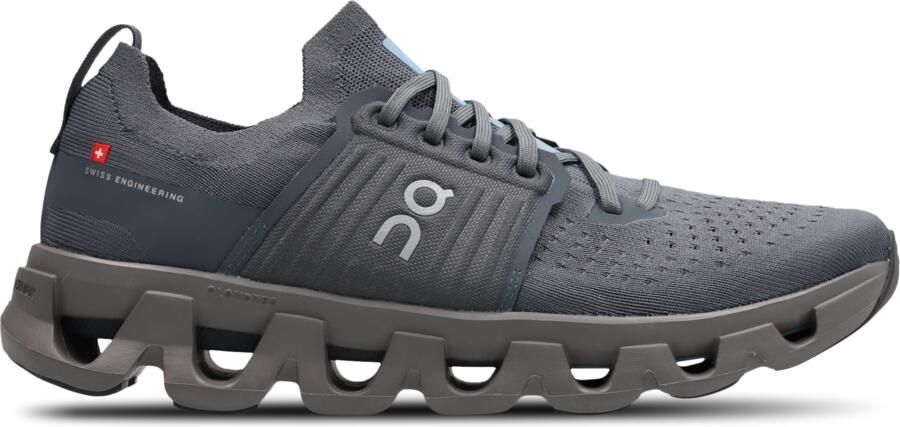 On Cloudswift Sneakers Heren Zwart Mesh Synthetisch