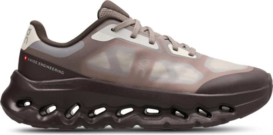 On Cloudtilt Sneakers Dames Beige Mesh Synthetisch