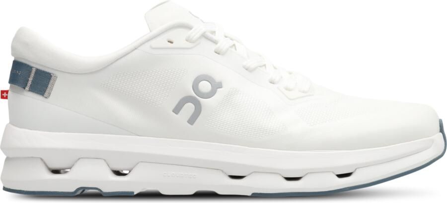 On Cloudz e Sneakers Heren Wit Mesh Synthetisch