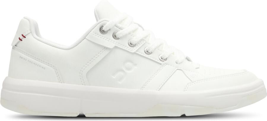 On THE ROGER Sneakers Heren Wit Leer