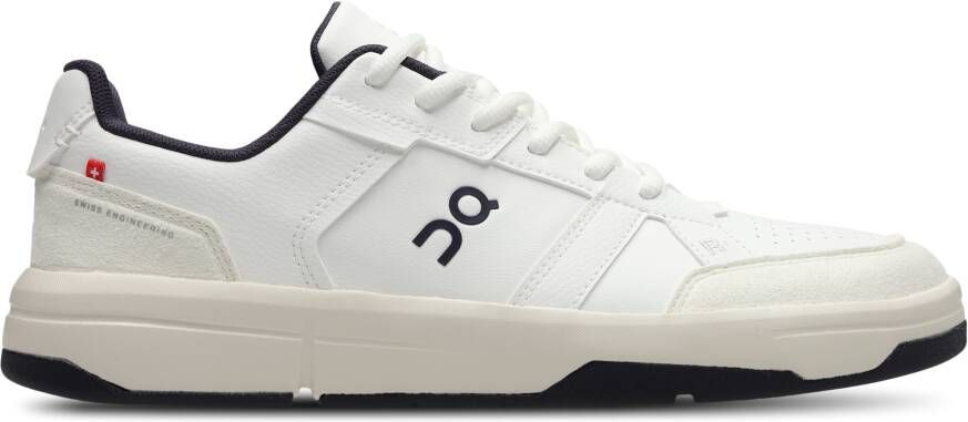 On THE ROGER Heren Schoenen Wit Maat: 42.5 Leer Foot Locker