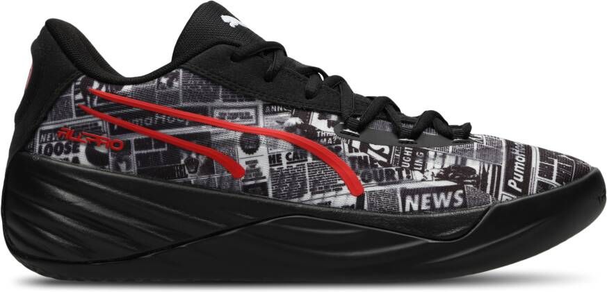 Puma All-pro Nitro Heren Schoenen Zwart Maat: 40 Mesh Synthetisch Foot Locker