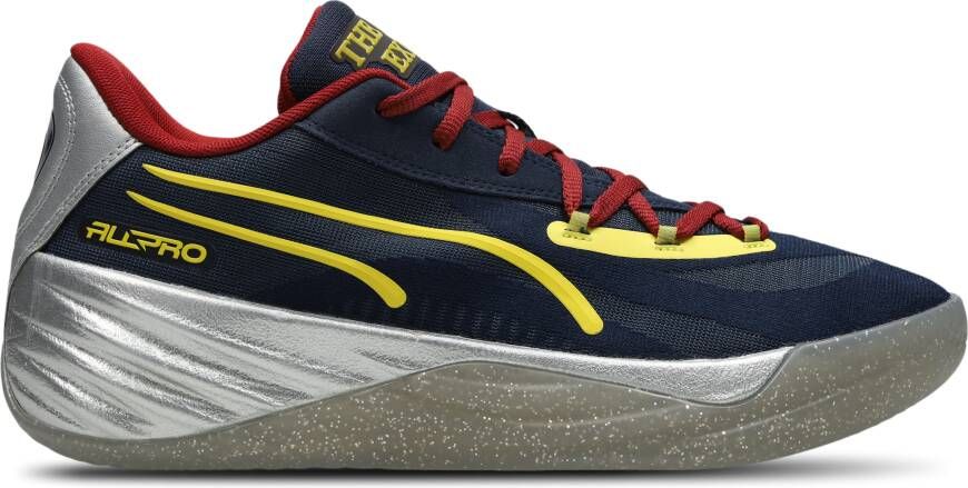 Puma All-pro Nitro Heren Schoenen Blauw Maat: 40.5 Mesh Synthetisch Foot Locker