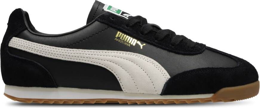 Puma Arizona Retro Dames Schoenen Zwart Maat: 37 Leer Foot Locker