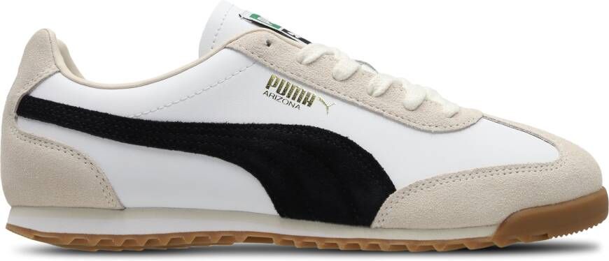 Puma Arizona Retro Dames Schoenen Wit Maat: 36 Leer Foot Locker