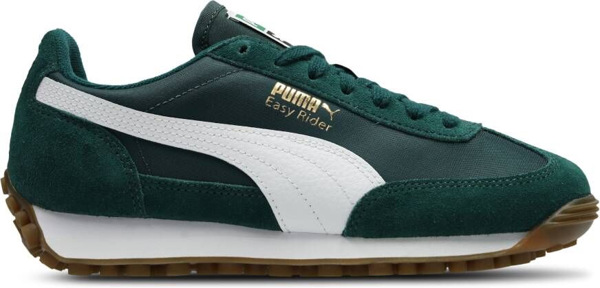 Puma Rider Kindersneakers Groen Suède