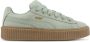 PUMA Fenty Rihanna Creeper Phatty Nubuck Green Fog Sneakers Unisex - Thumbnail 4