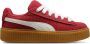PUMA Fenty Rihanna Creeper Phatty Corduroy Club Red Warm White Sneakers Unisex - Thumbnail 3
