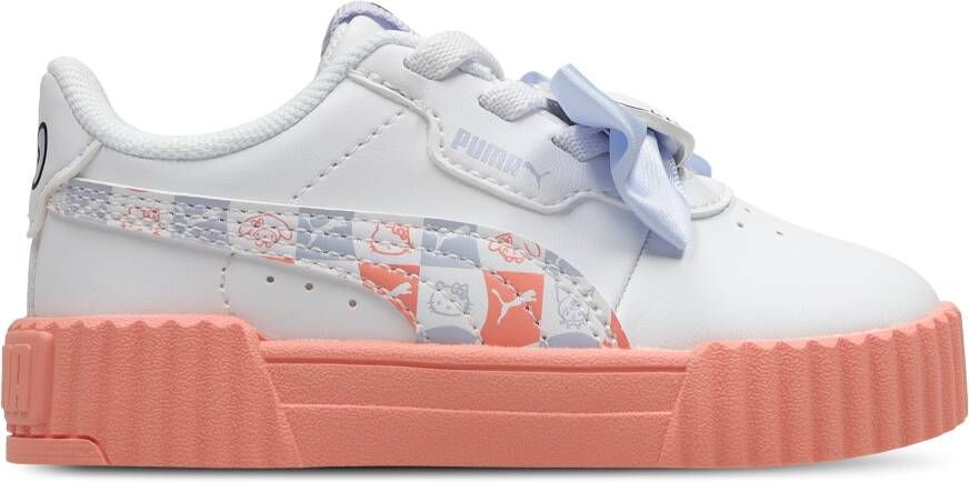Puma Hello Kitty Unisex Schoenen Wit Maat: 23 Leer Foot Locker
