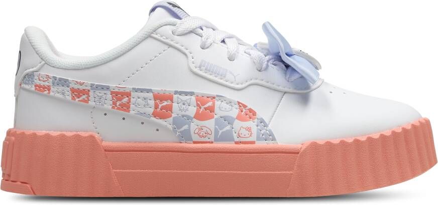 Puma Hello Kitty Unisex Schoenen Wit Maat: 34.5 Leer Foot Locker