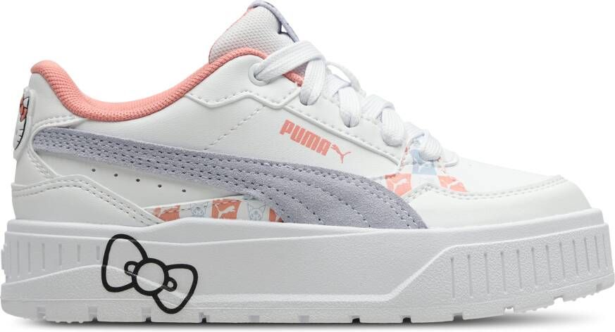 Puma Hello Kitty Unisex Schoenen Wit Maat: 31 Leer Foot Locker