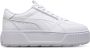 Puma Kar Rebelle Unisex Schoenen Wit Maat: 35.5 Leer Foot Locker - Thumbnail 4
