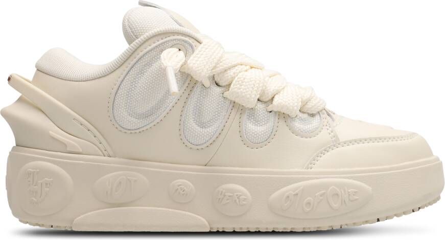 Puma Lafrance Unisex Schoenen Beige Maat: 37.5 Leer Foot Locker