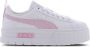 Puma Mayze Lth Fashion sneakers Schoenen white pearl pink vivid violet maat: 38.5 beschikbare maaten:38.5 - Thumbnail 4