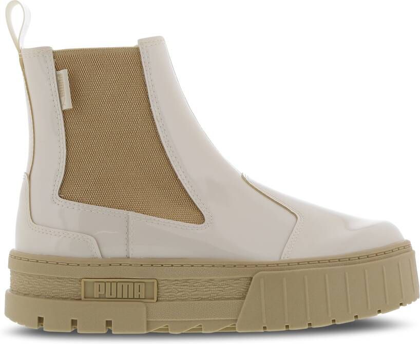 Puma Mayze Sneakers Dames Wit Leer