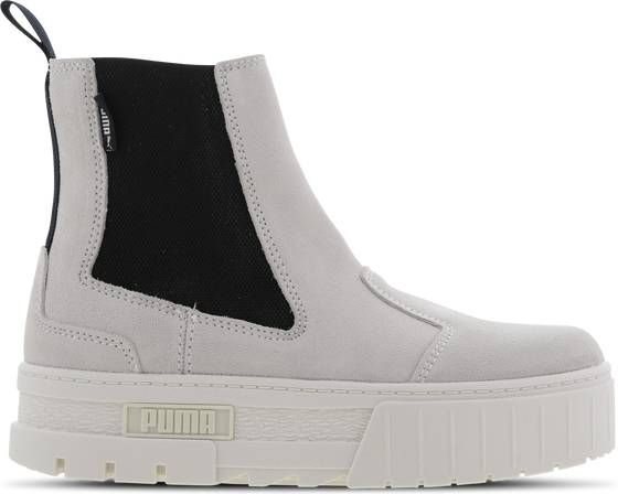 PUMA Mayze Chelsea Wn Chelsea boots Enkellaarsjes Dames Beige - Schoenen.nl