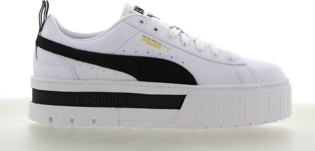 Puma Mayze Lth Wn's Fashion sneakers Schoenen white black maat: 37.5 beschikbare maaten:36 37.5 38.5 40.5 41 42 - Foto 11