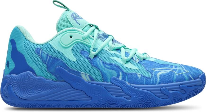 Puma Mb.03 Heren Schoenen Blauw Maat: 42 Mesh Synthetisch Foot Locker