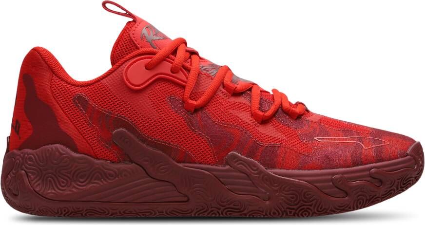 Puma Mb.03 Heren Schoenen Rood Maat: 40.5 Mesh Synthetisch Foot Locker
