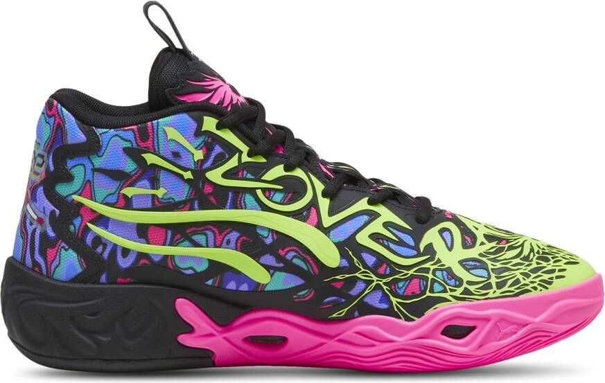 Puma Mb.04 Heren Schoenen Zwart Maat: 42.5 Mesh Synthetisch Foot Locker