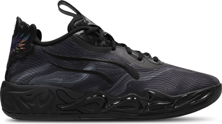 Puma Mb.04 Low Team Heren Schoenen Zwart Maat: 40.5 Mesh Synthetisch Foot Locker