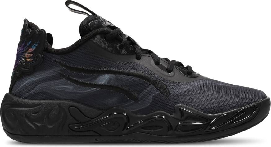 Puma Mb.04 Low Team Unisex Schoenen Zwart Maat: 37.5 Leer Foot Locker