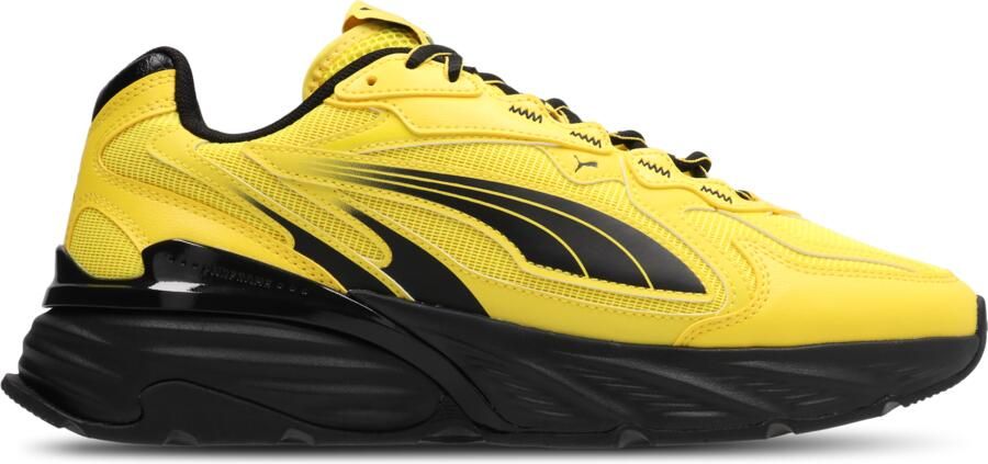 Puma Fade Sneakers Heren Geel Mesh Synthetisch