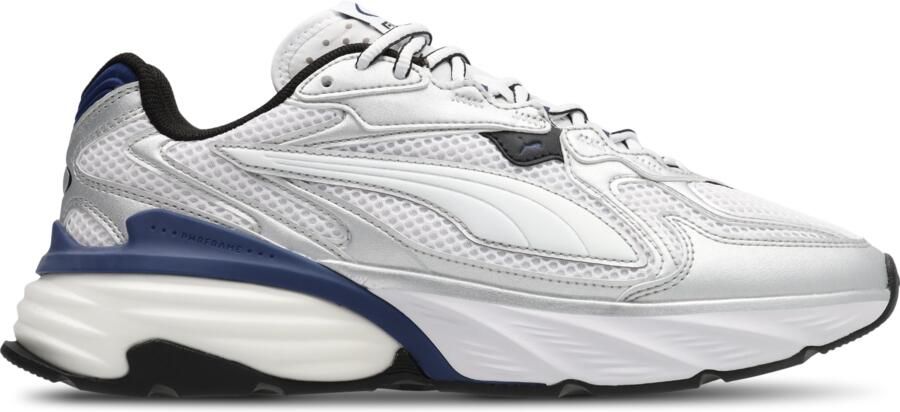 Puma Fade Sneakers Heren Zilver Mesh Synthetisch